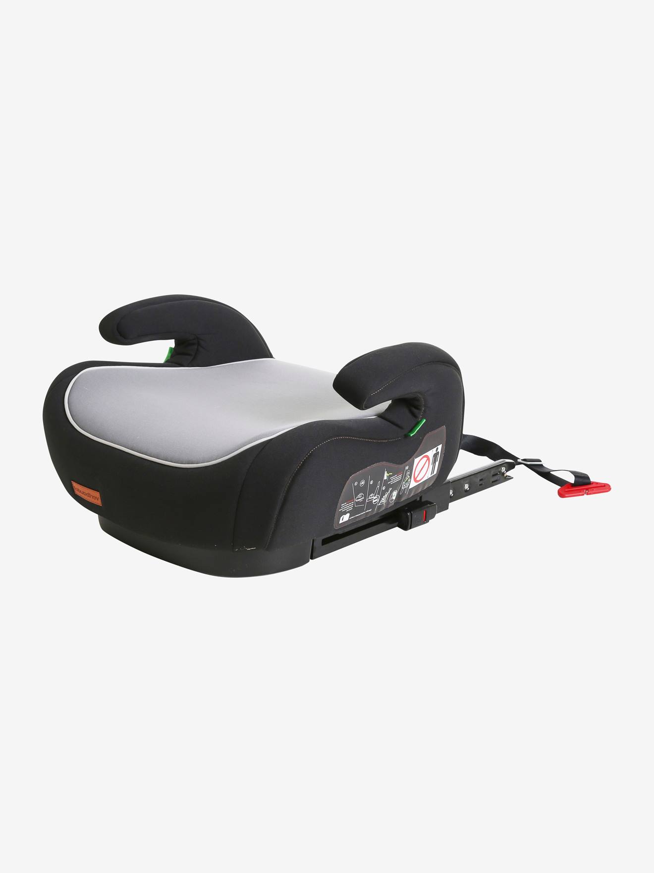 Hopla isofix verhoger autostoel VERTBAUDET veel zwart afbeelding