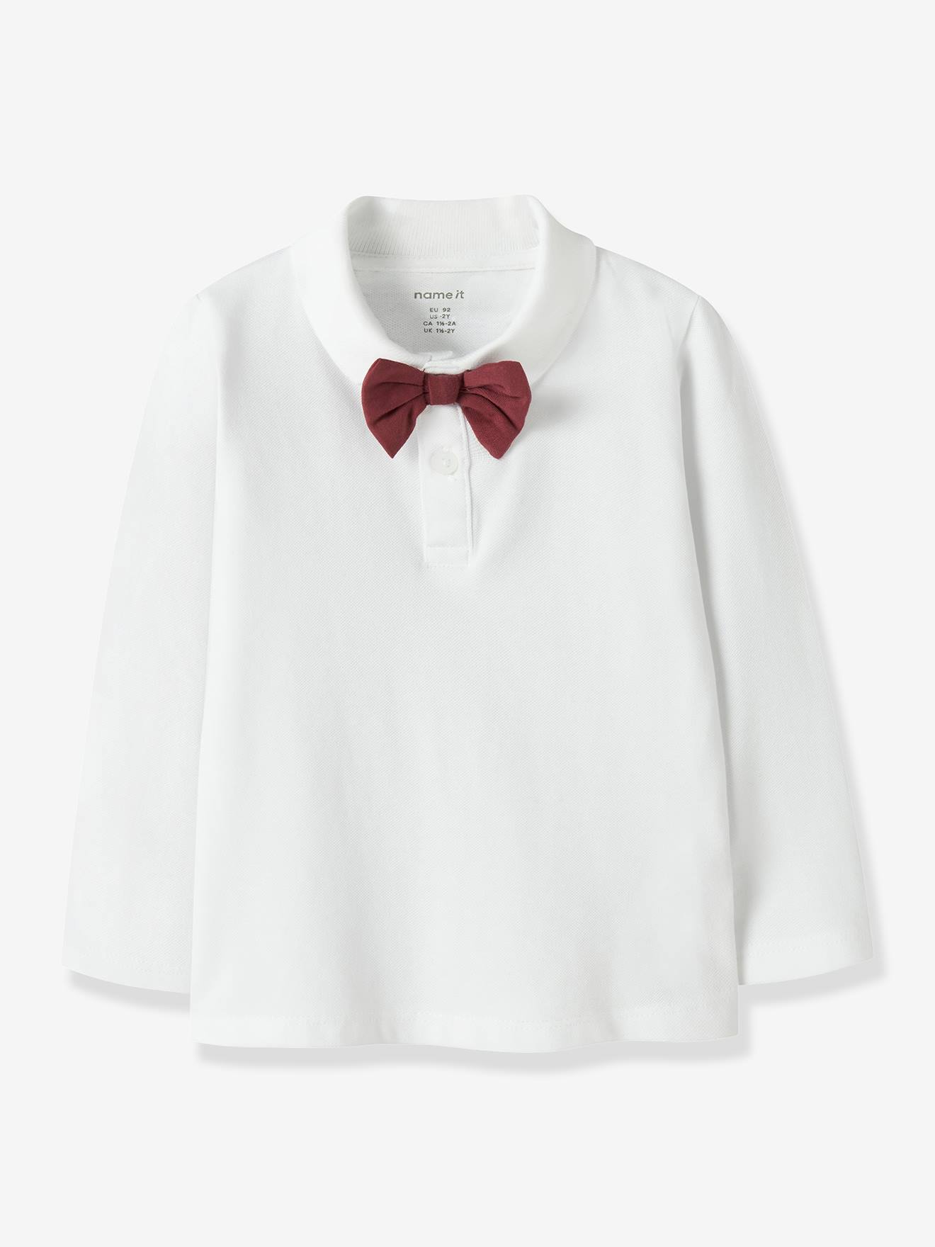 Polo NMMROGULA jongen NAME IT wit