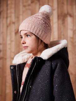 Jacquard babyset muts + snood + wanten/handschoenen voor meisjes  - vertbaudet enfant