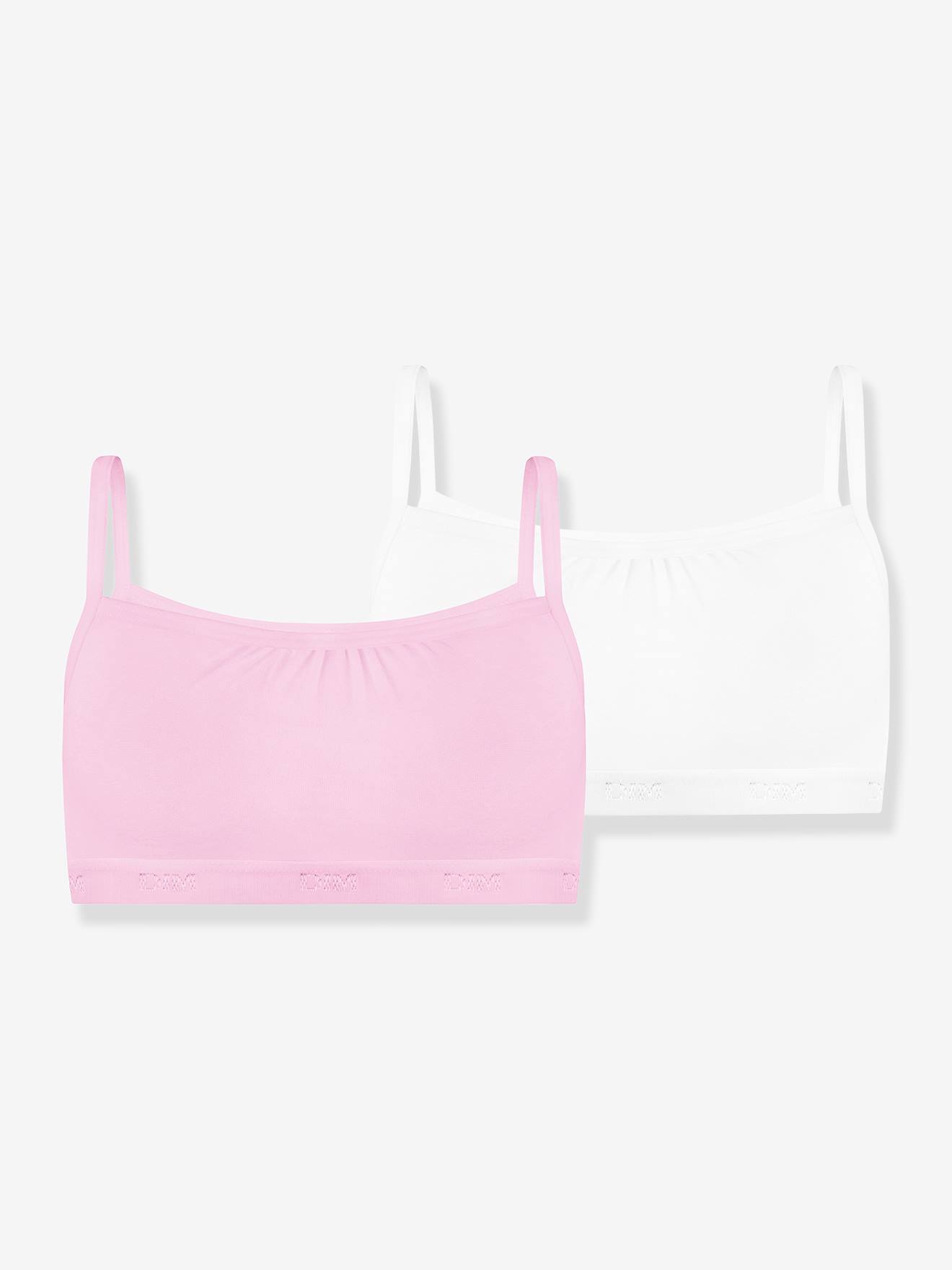 Set van 2 beha's voor meisjes Les Pockets Ecodim rozen