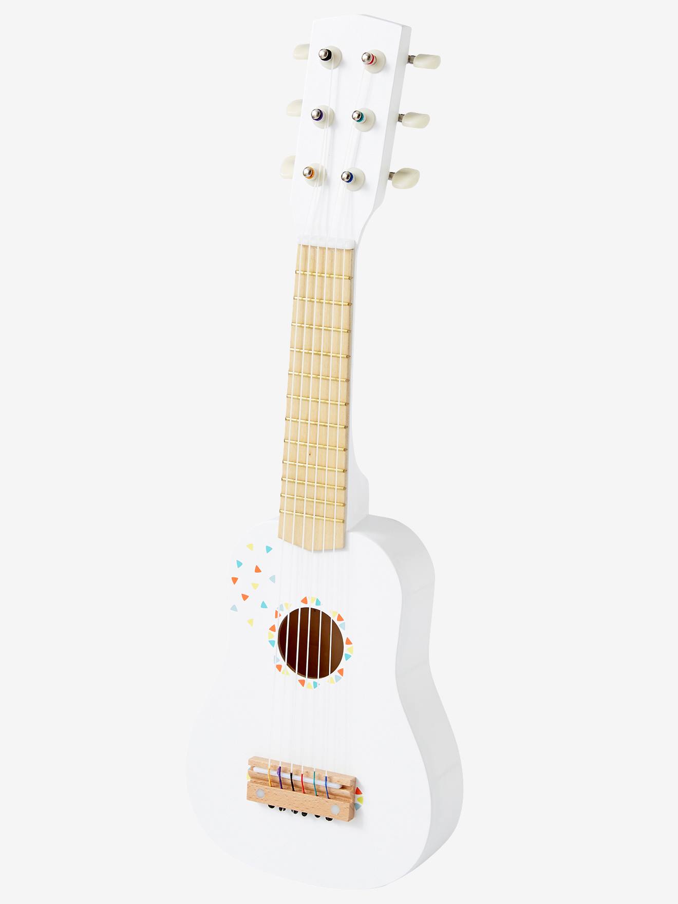 Houten gitaar wit