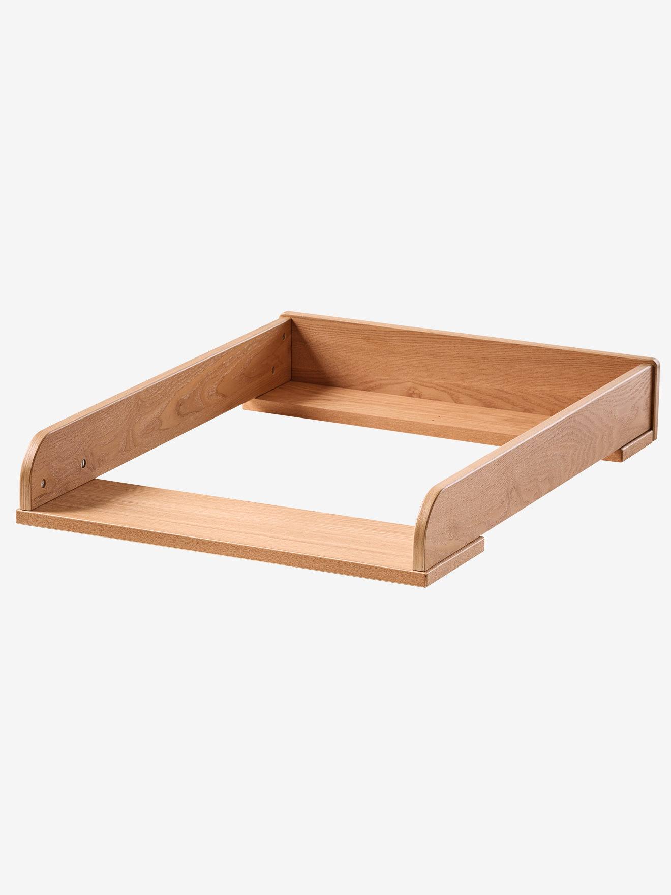 Luiertafel compatibel commode 42 en 52cm diep hout