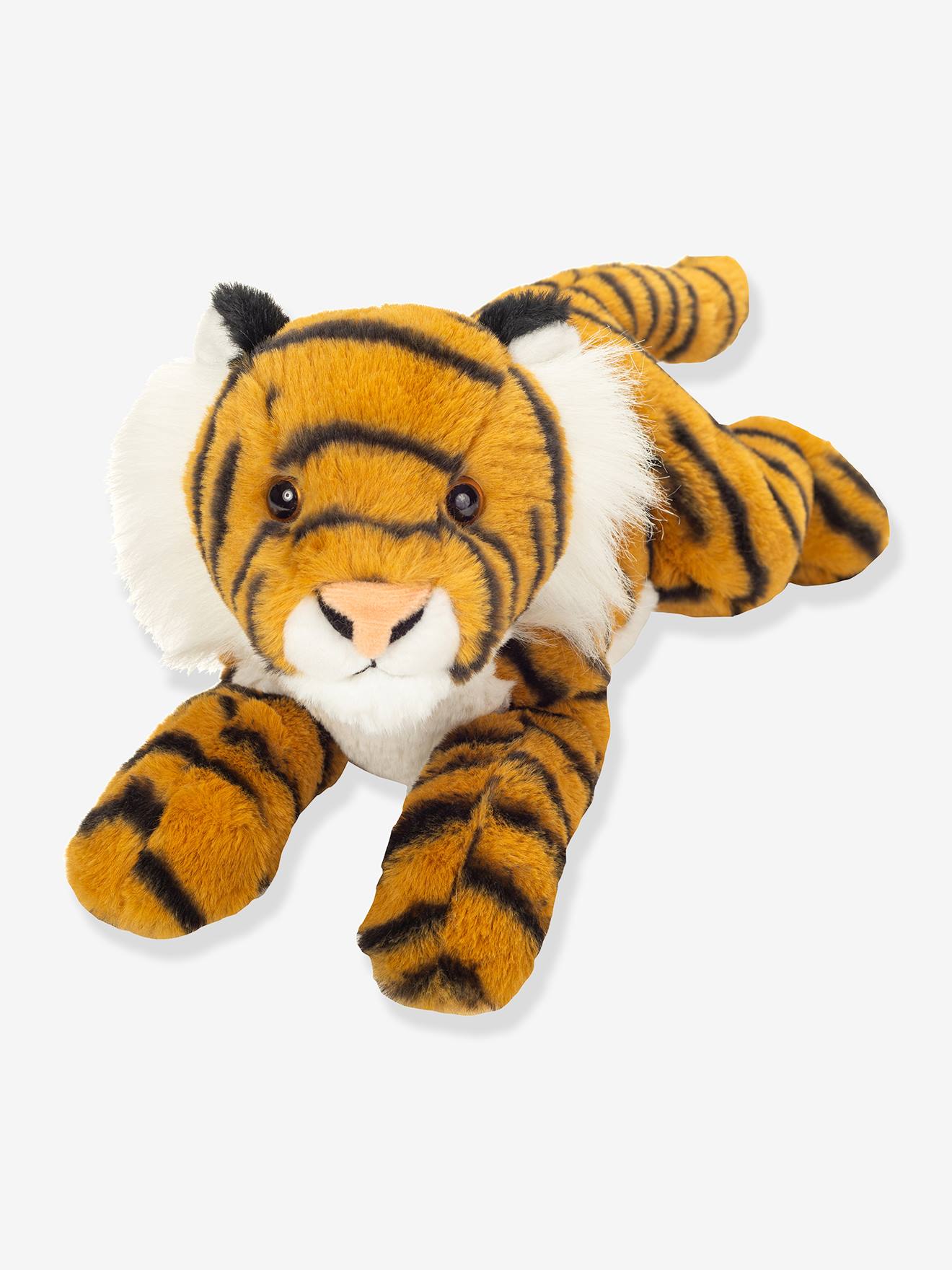 Pluchen tijger liggend 33 cm TEDDY HERMANN meerkleurig