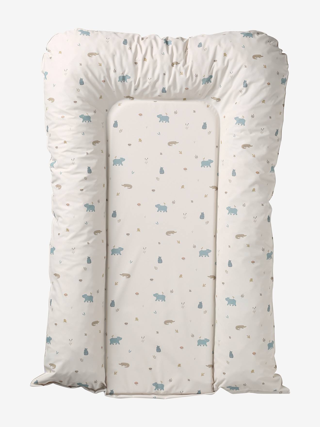 Verschoningsmatras VERTBAUDET Leeuwen welp groen, bedrukt