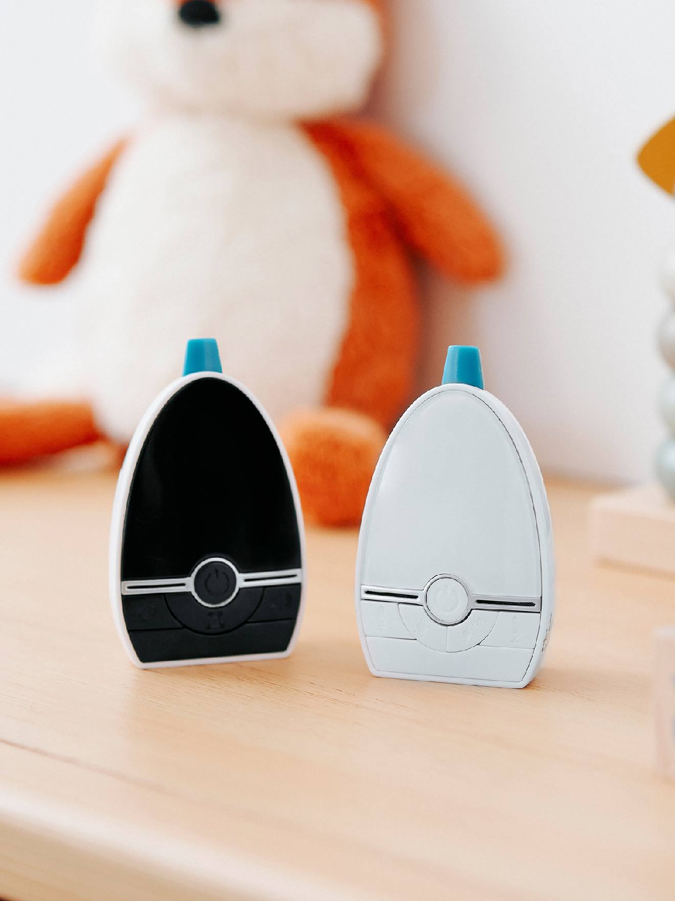 Babyfoon Expert Care bereik 1000 meter BABYMOOV wit/zwart afbeelding