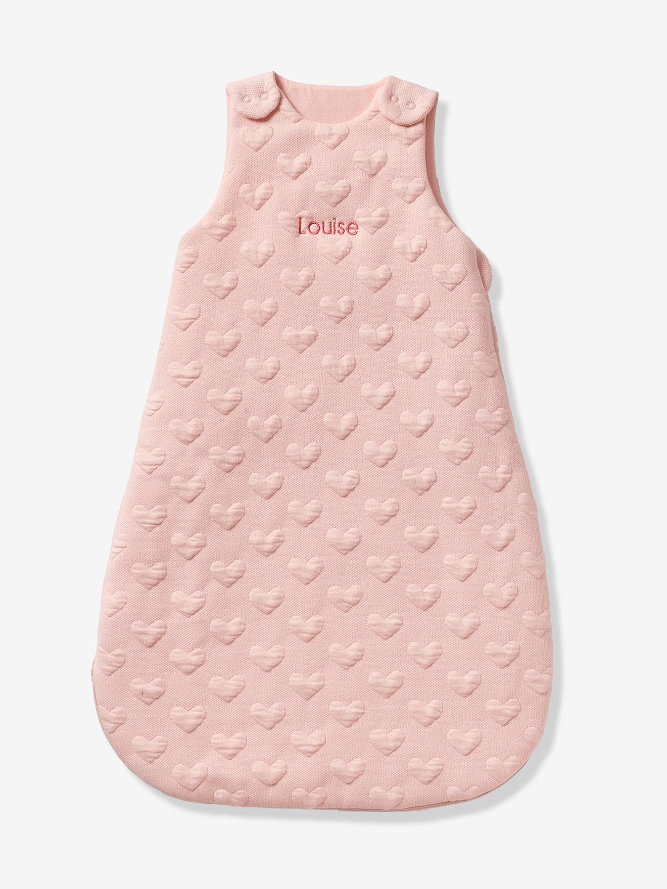 Personaliseerbare trappelzak jacquard lichtroze