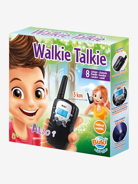 Walkietalkie BUKI ZWART - vertbaudet enfant 