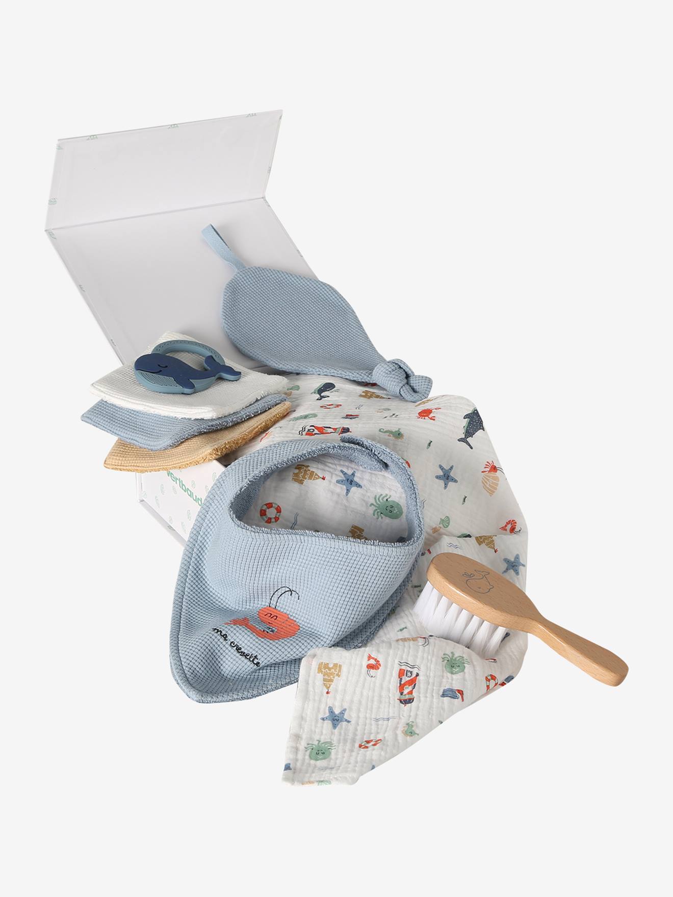 Babypakje grijsblauw