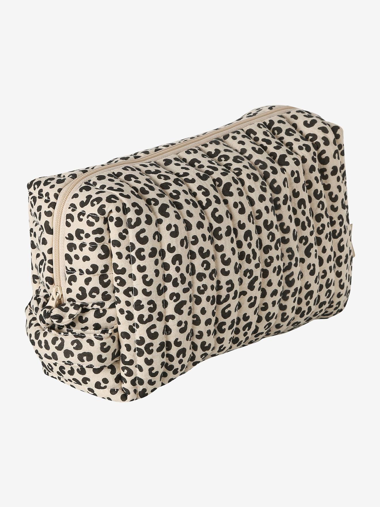 Etui Mama katoenen gaas beige, bedrukt