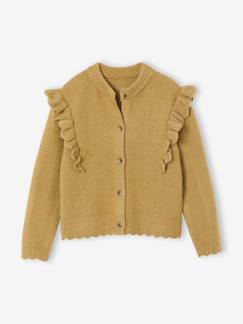 -Meisjesvest met fantasie ruches