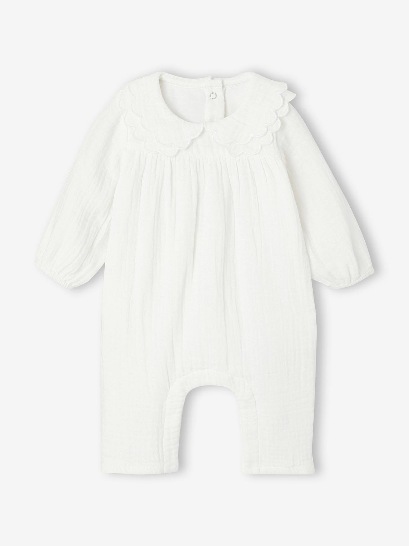 Babypakje dat gepersonaliseerd kan worden ecru