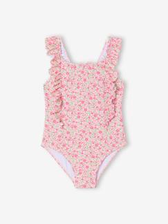 Meisje-Badpak voor meisjes met bloemen