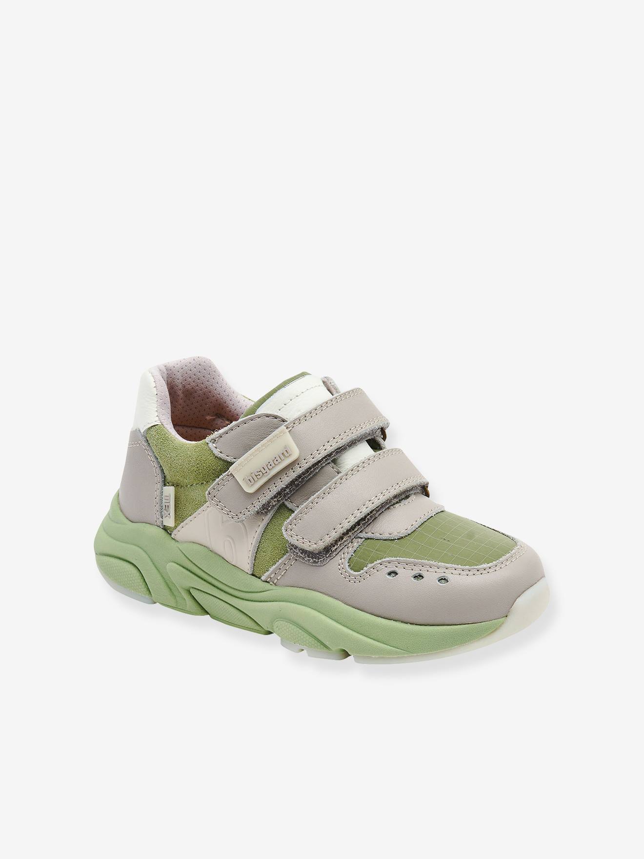 Waterdichte BISGAARD HERLE TEX baskets voor kinderen saliegroen