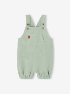 Newborn salopette van gevoerd hydrofiel katoen  - vertbaudet enfant