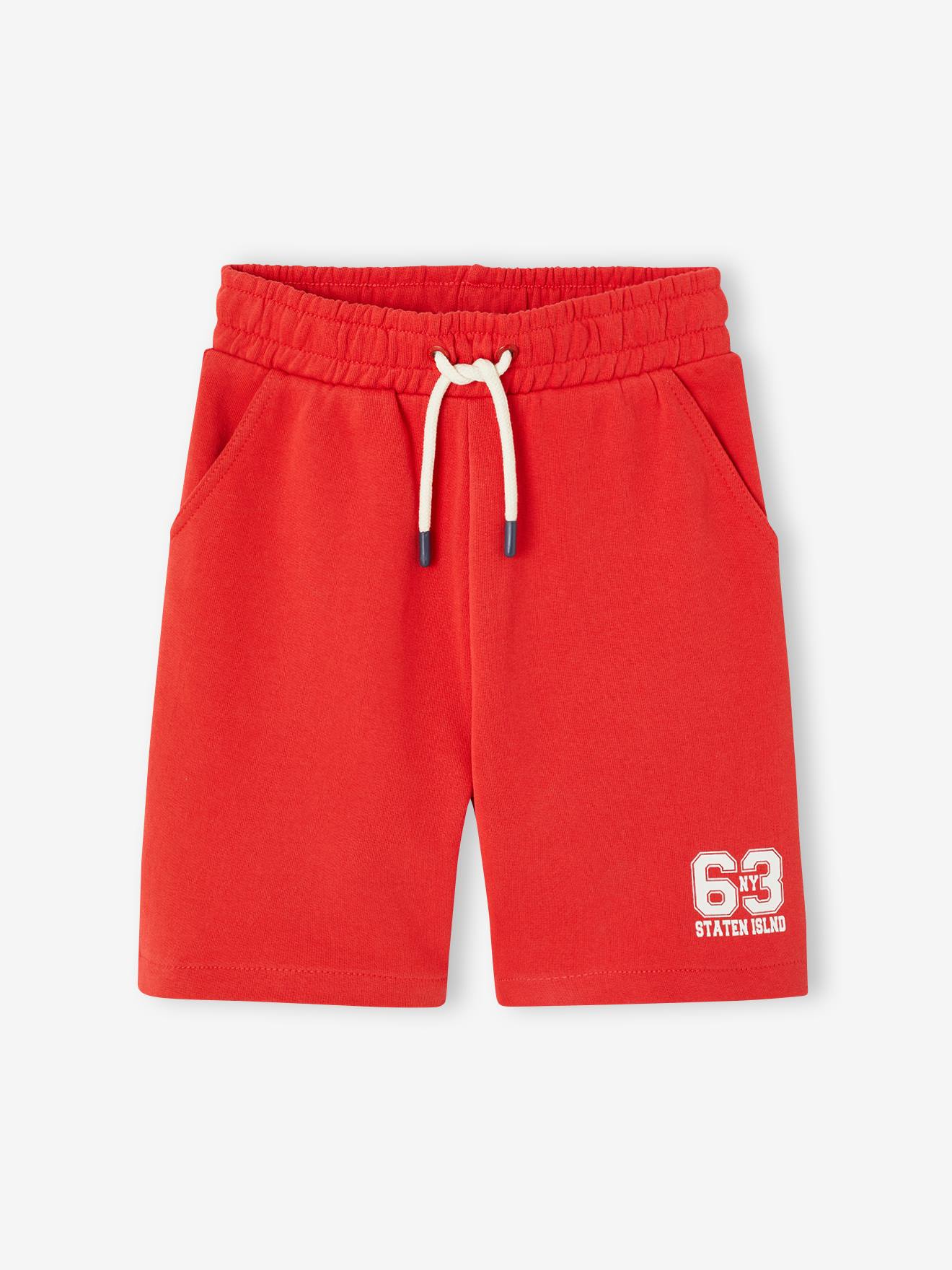 Sport short voor jongens rood