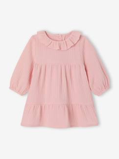 Baby-Jurk voor babymeisjes van katoenen gaas