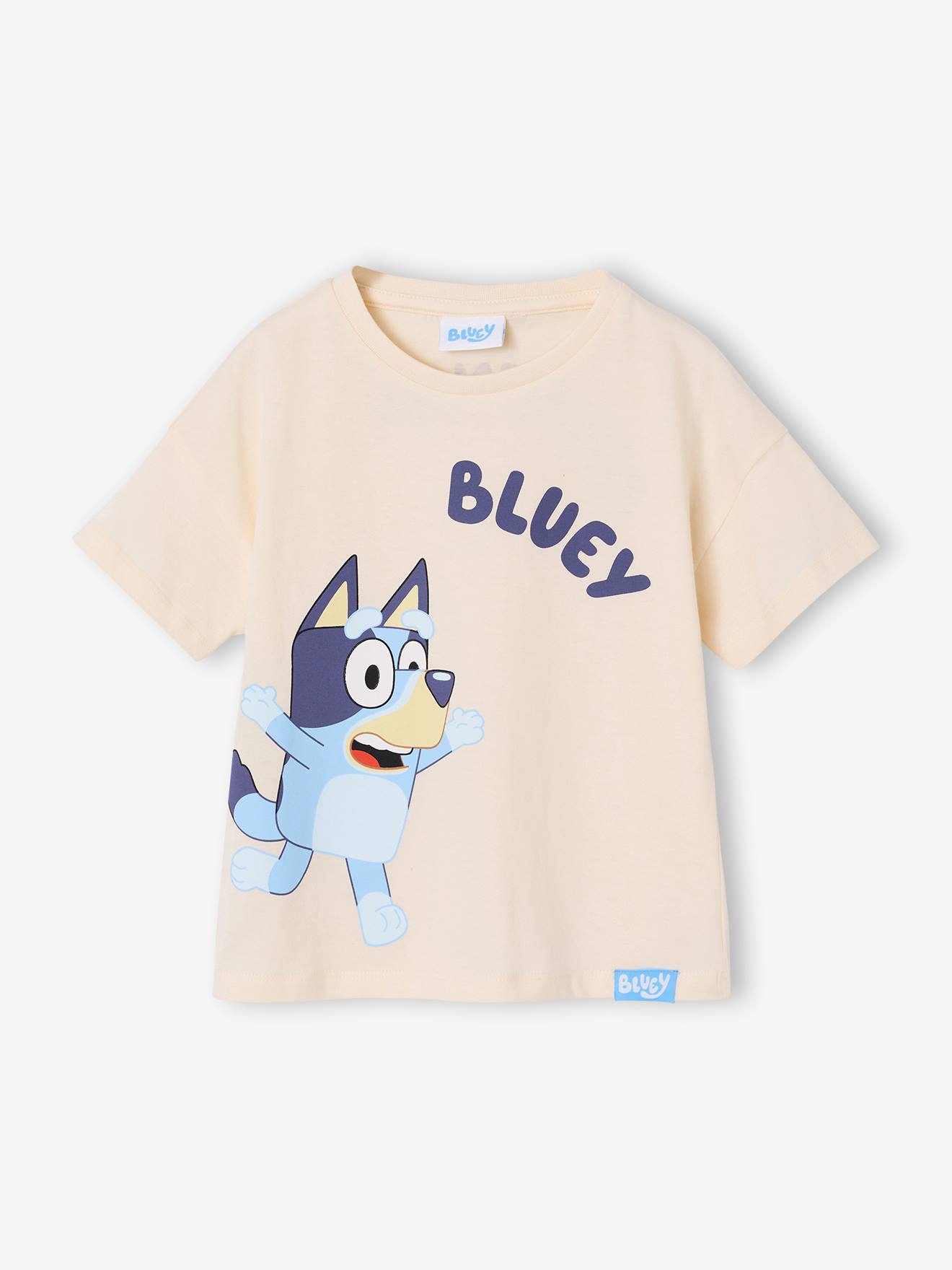 T-shirt BLUEY voor meisjes vanille