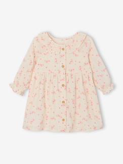 Baby-Jurk voor babymeisjes van katoenen gaas