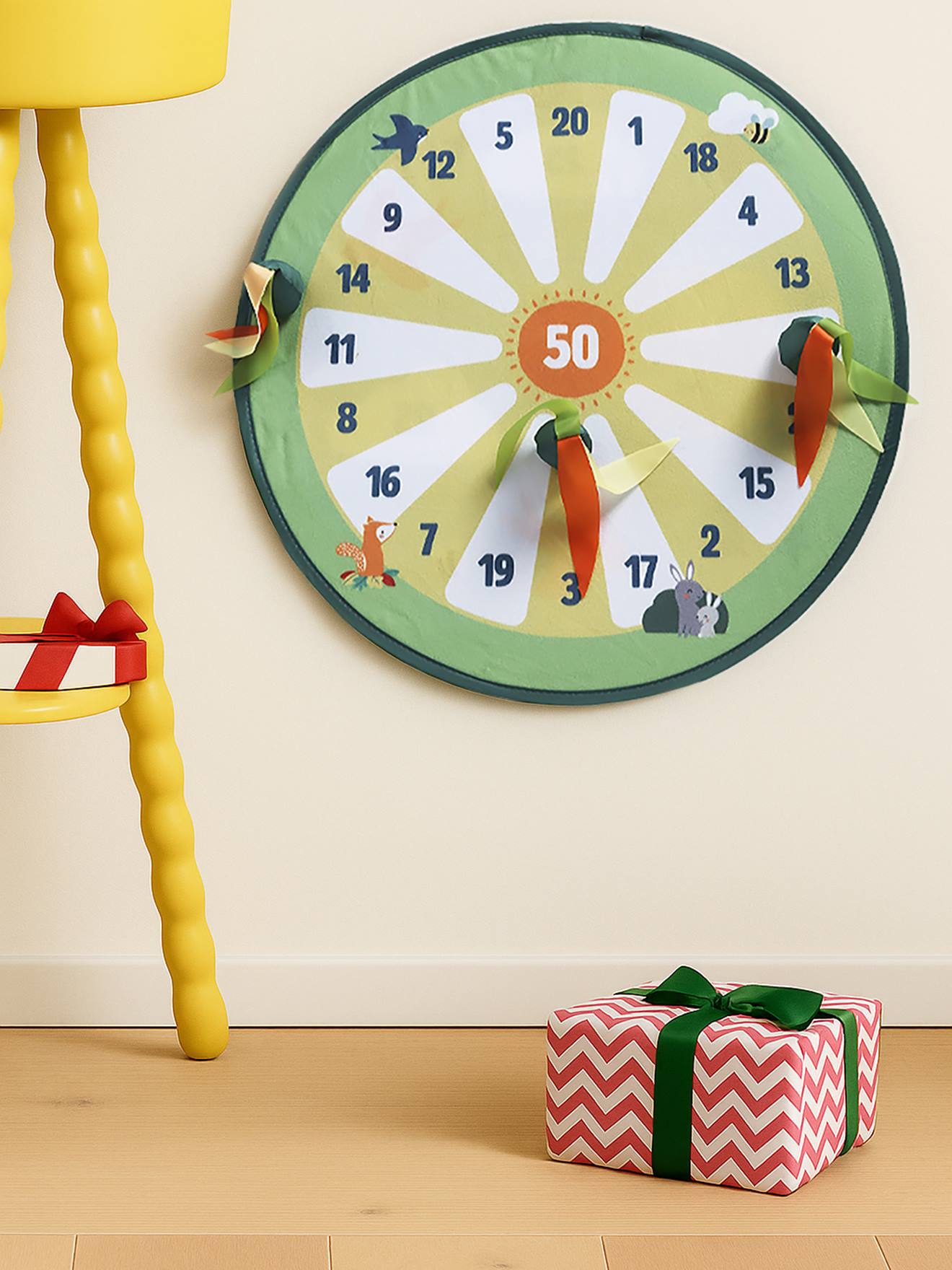 Mijn eerste doelwit met klittenband groen