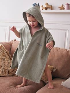 Baby-Badponcho baby personaliseerbaar Animal