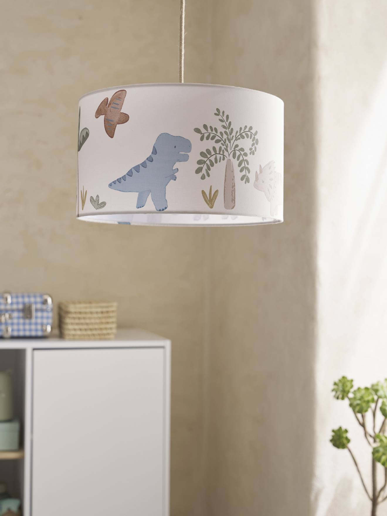 Lampenkap voor hanglamp MINISAURUS beige