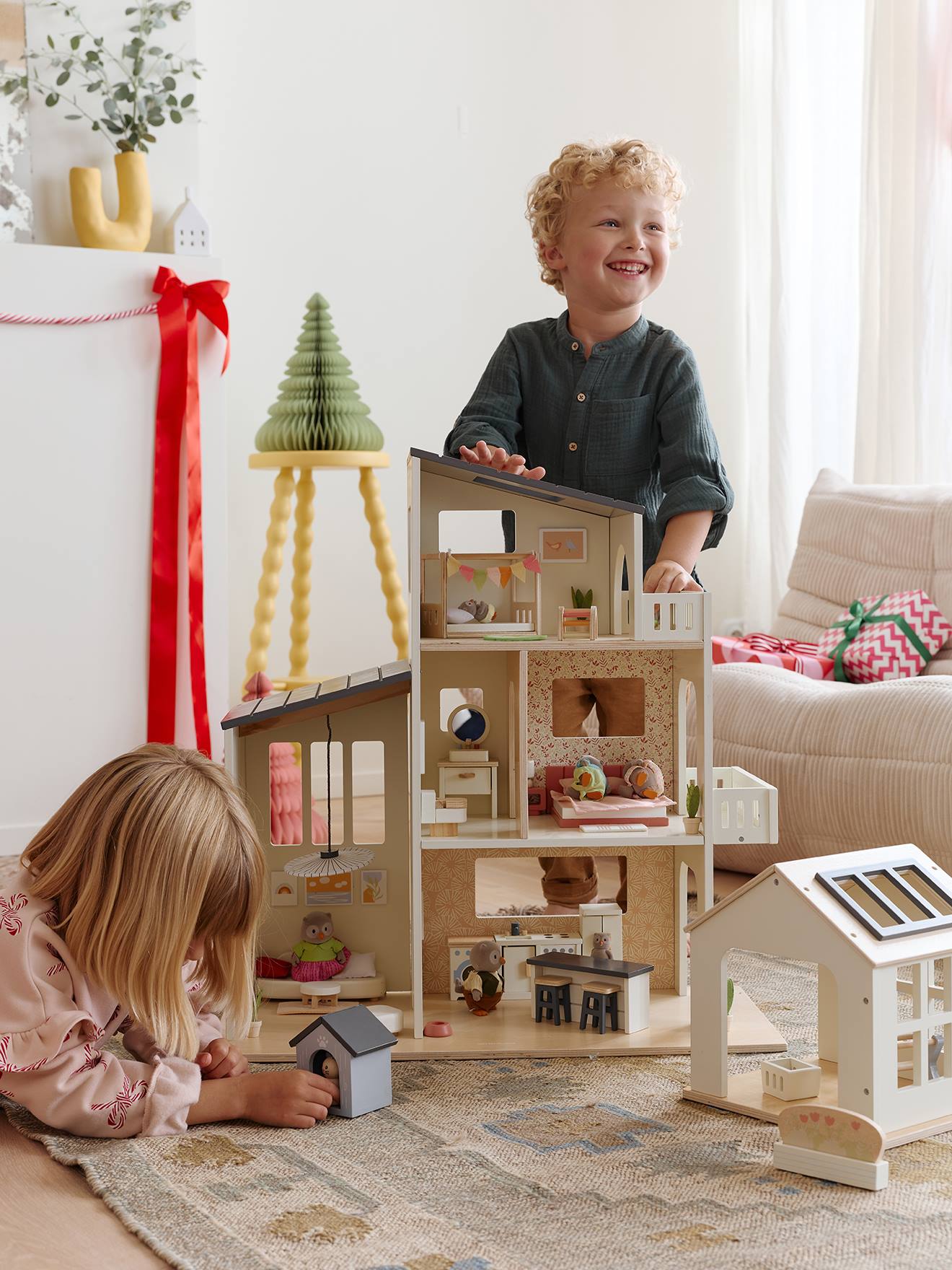 Modern vriendenhuis van FSC®-hout hout