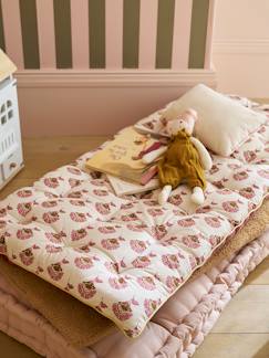 Linnengoed en decoratie-Decoratie-Vloermatras, kussen-Bi-materiaal vloermatras met bloemen/velours Arizona