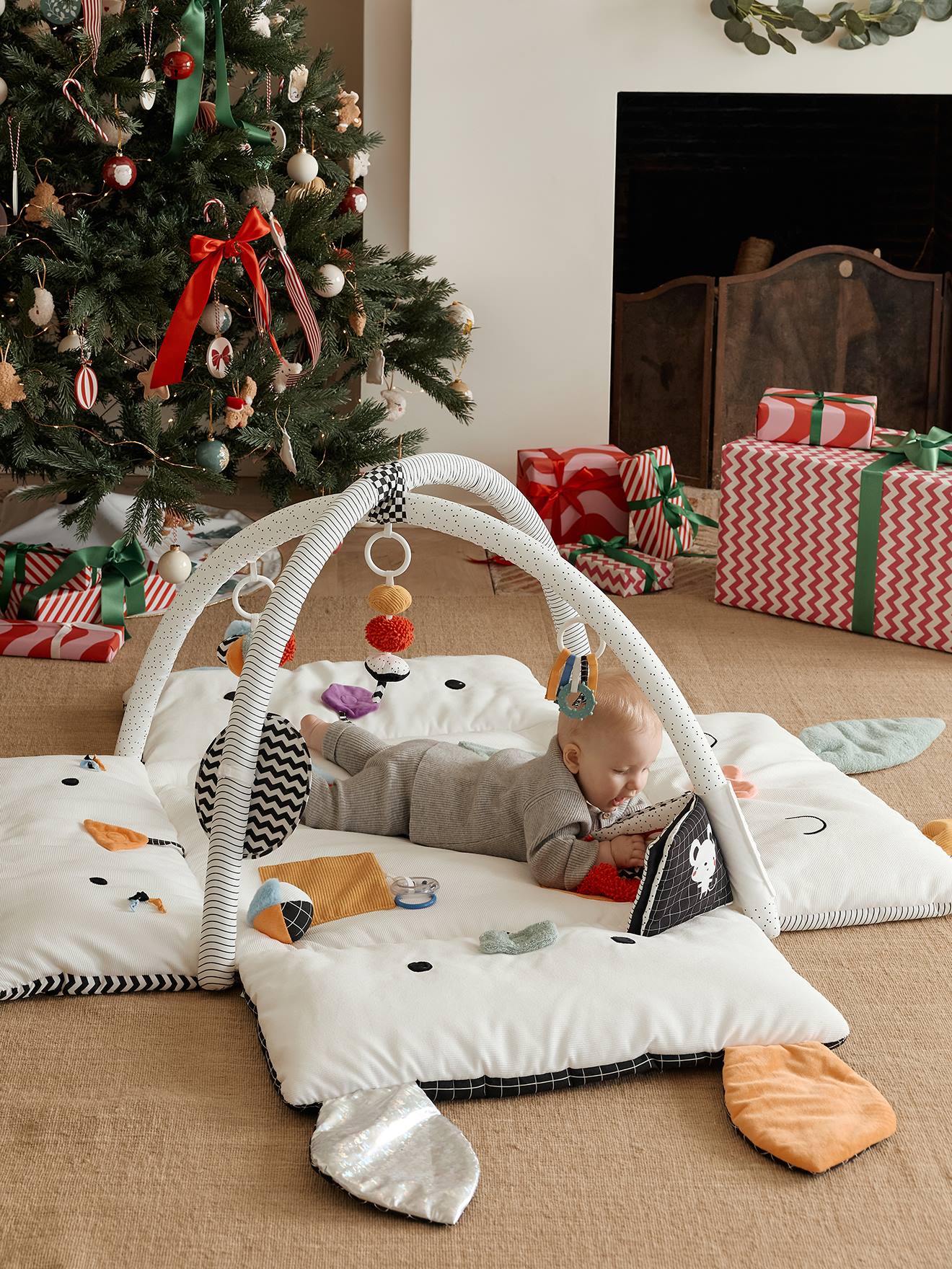 Evolutieve speelmat met bogen ÉVEIL & SENSORIEL meerkleurig