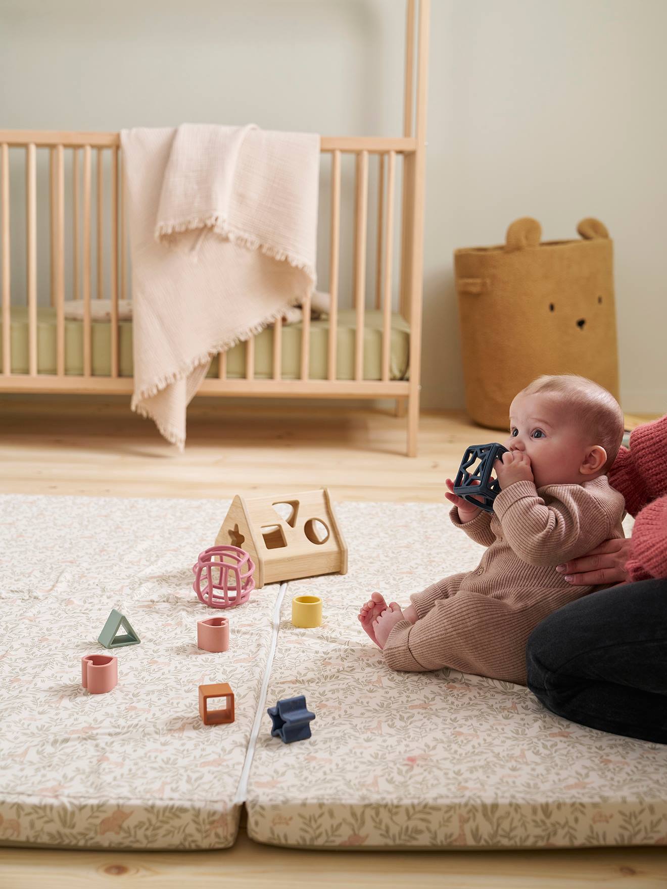 Zintuigelijk matje GINGER BREAD beige