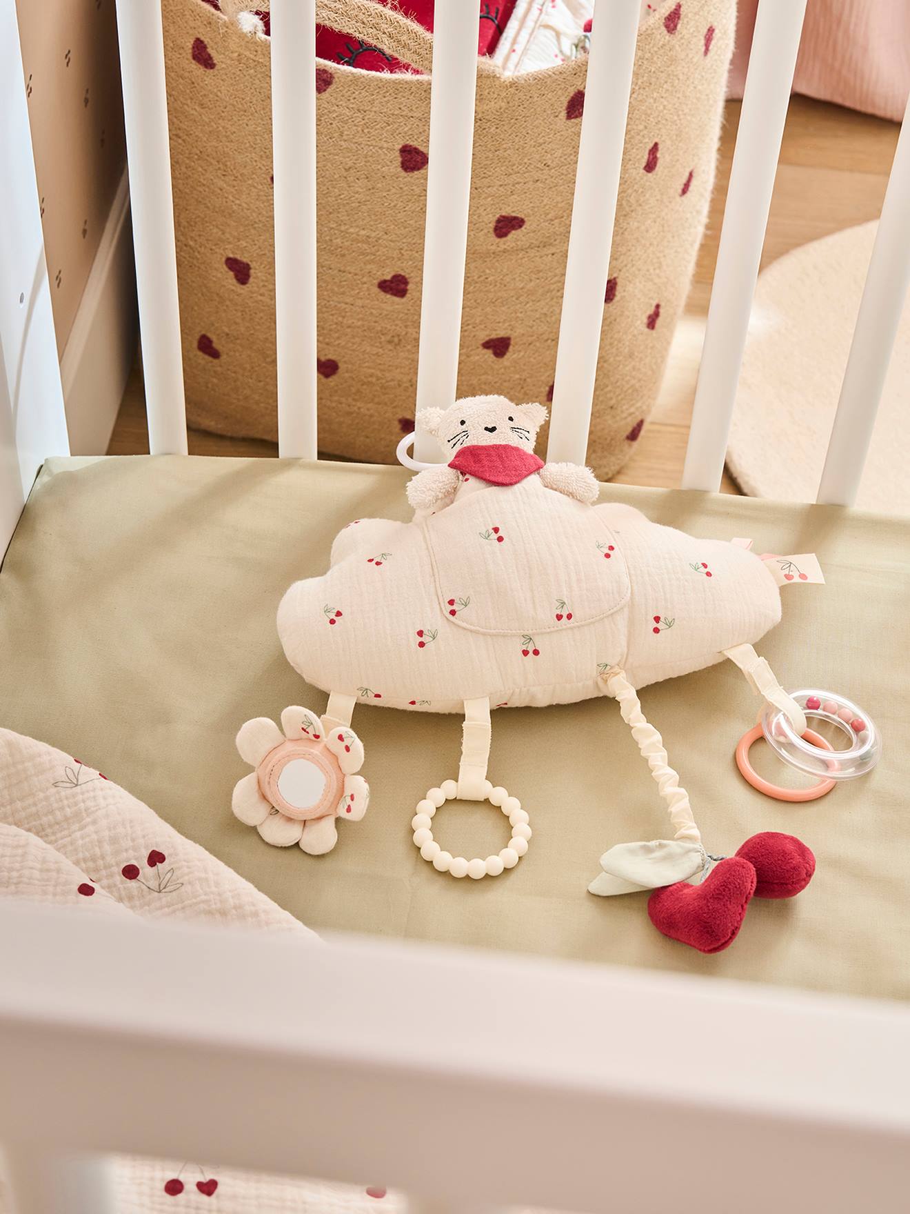 Muziekdoos om op te hangen CHERRY rood