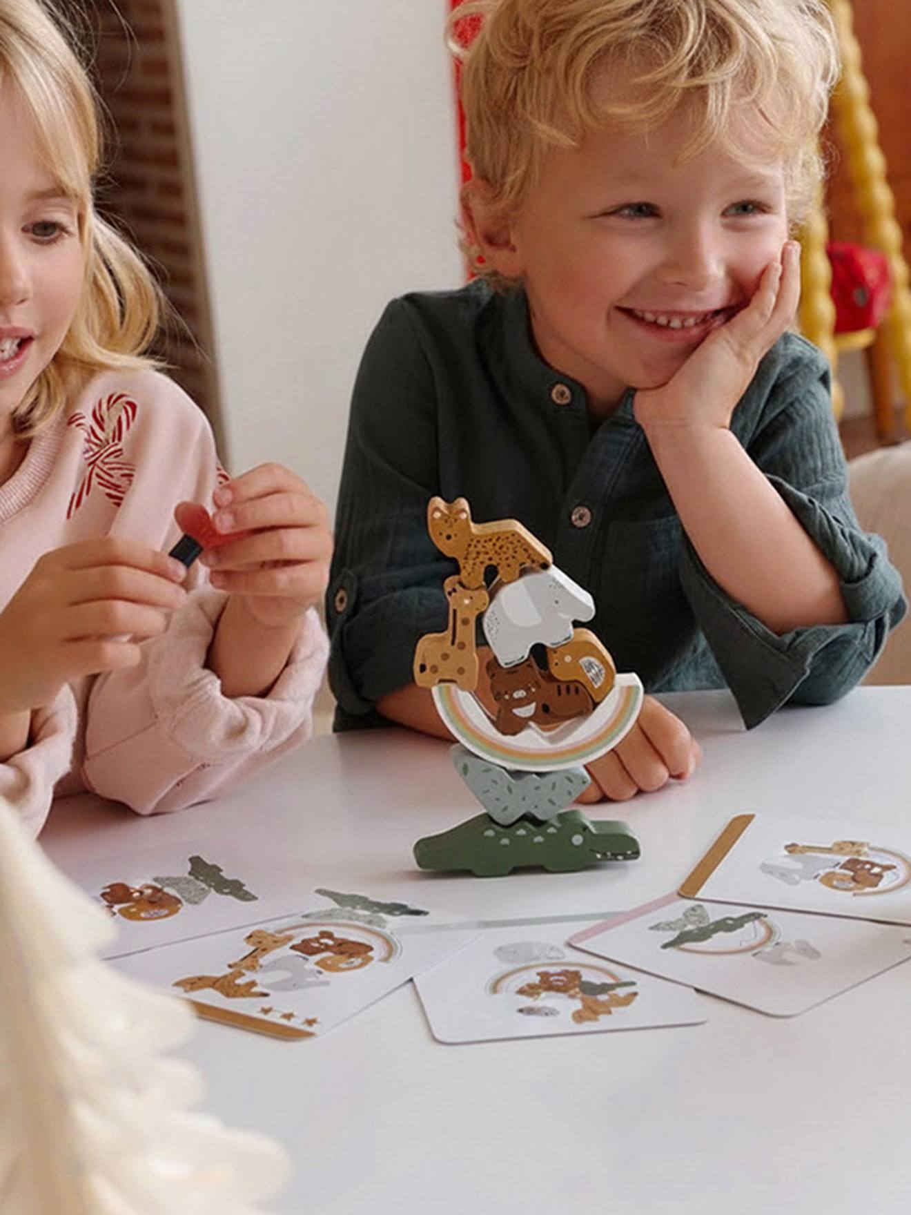 Evenwichtsspel TANZANIE van FSC®-hout bruin