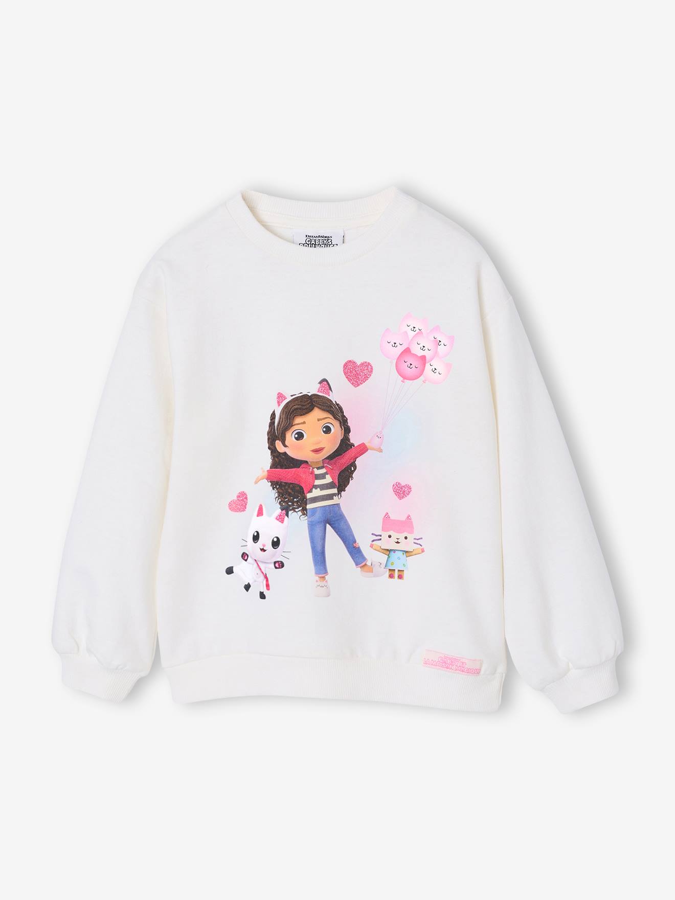 Sweater voor meisjes Gabby et la maison magique ecru