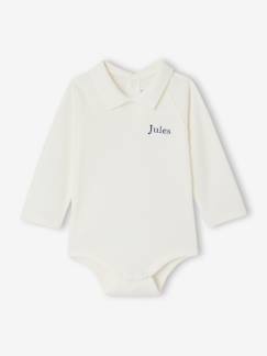 Baby-Body-Baby body voor jongens van biologisch katoen