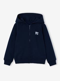 Jongens-Sport collectie-Sweater met rits jongen Basics