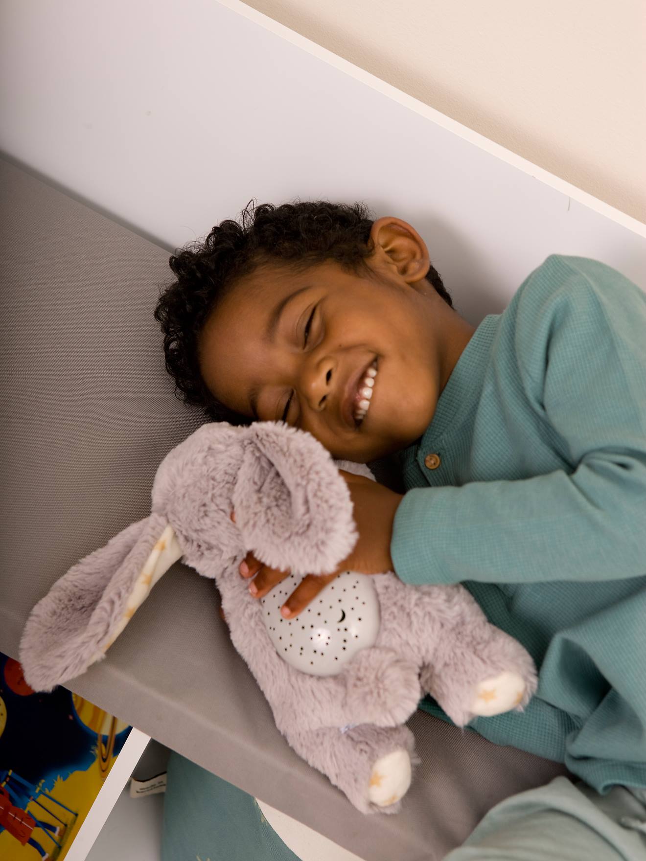 CLOUD B Dreams Buddies Sterrenlicht Nachtlampje grijs (konijn)