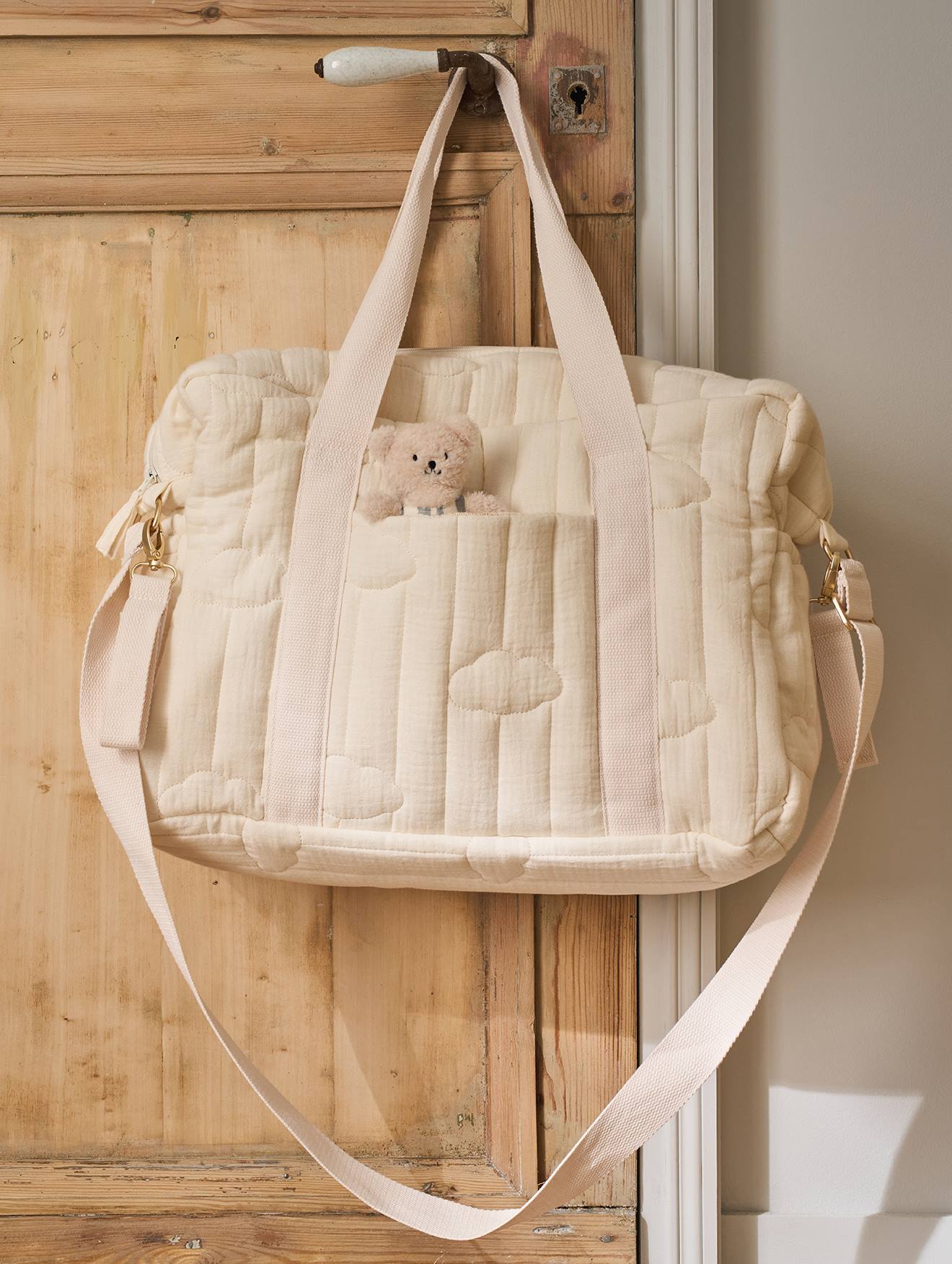 24-uurs tas MAMA TEDDY wit