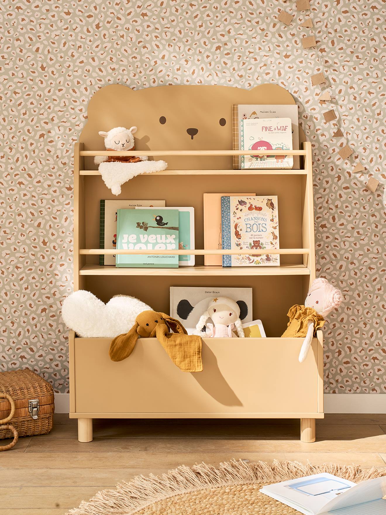 OURSON kinderbibliotheek mokka