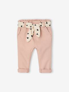 Baby-Paperbag babybroek met riem
