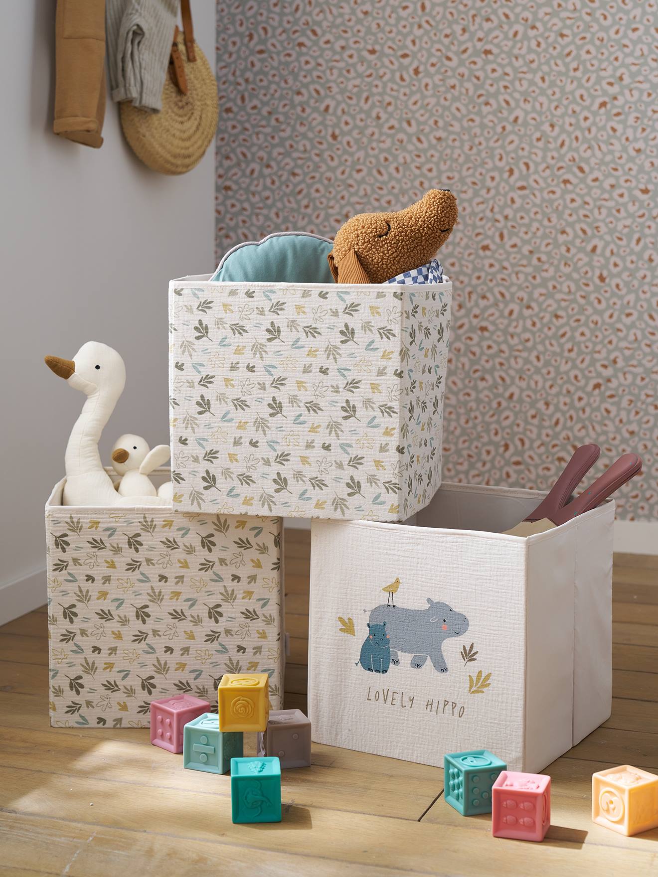 Set van 3 bakken BAYOU beige