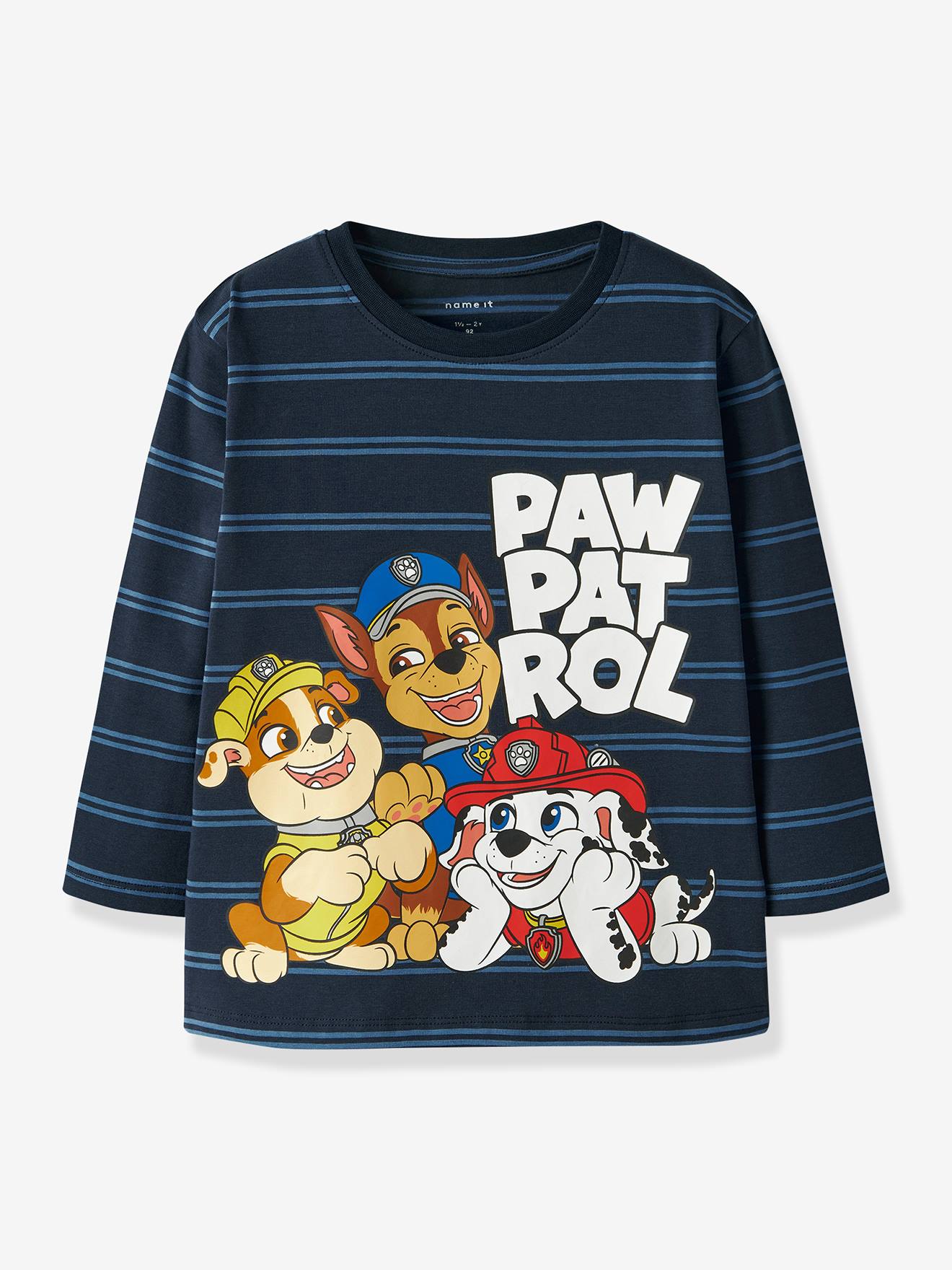T-shirt PAW PATROL jongen NAME IT marineblauw