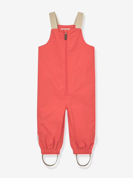 Waterdichte salopet baby MATWALENTAYA MINI A TURE donkerblauw+saliegroen+terracottategel - vertbaudet enfant 