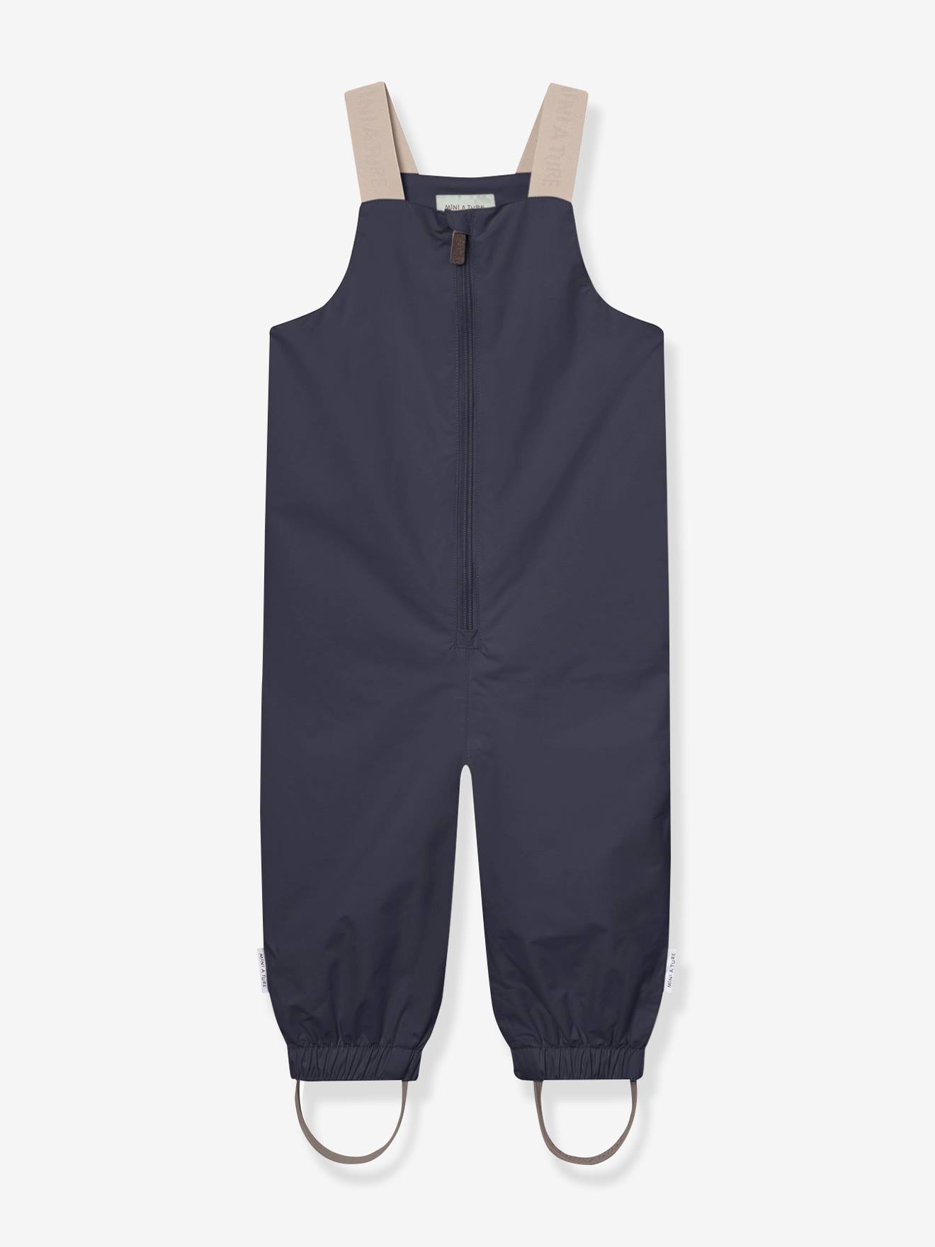 Waterdichte salopet baby MATWALENTAYA MINI A TURE donkerblauw