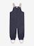Waterdichte salopet baby MATWALENTAYA MINI A TURE donkerblauw+saliegroen+terracottategel - vertbaudet enfant 