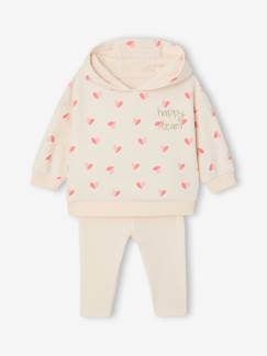Baby-Set met sweater met capuchon en legging