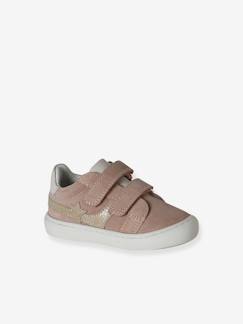 Schoenen-Baby schoenen 17-26-Loopt meisje 19-26-Sneakers-Baby baskets van leer met klittenband