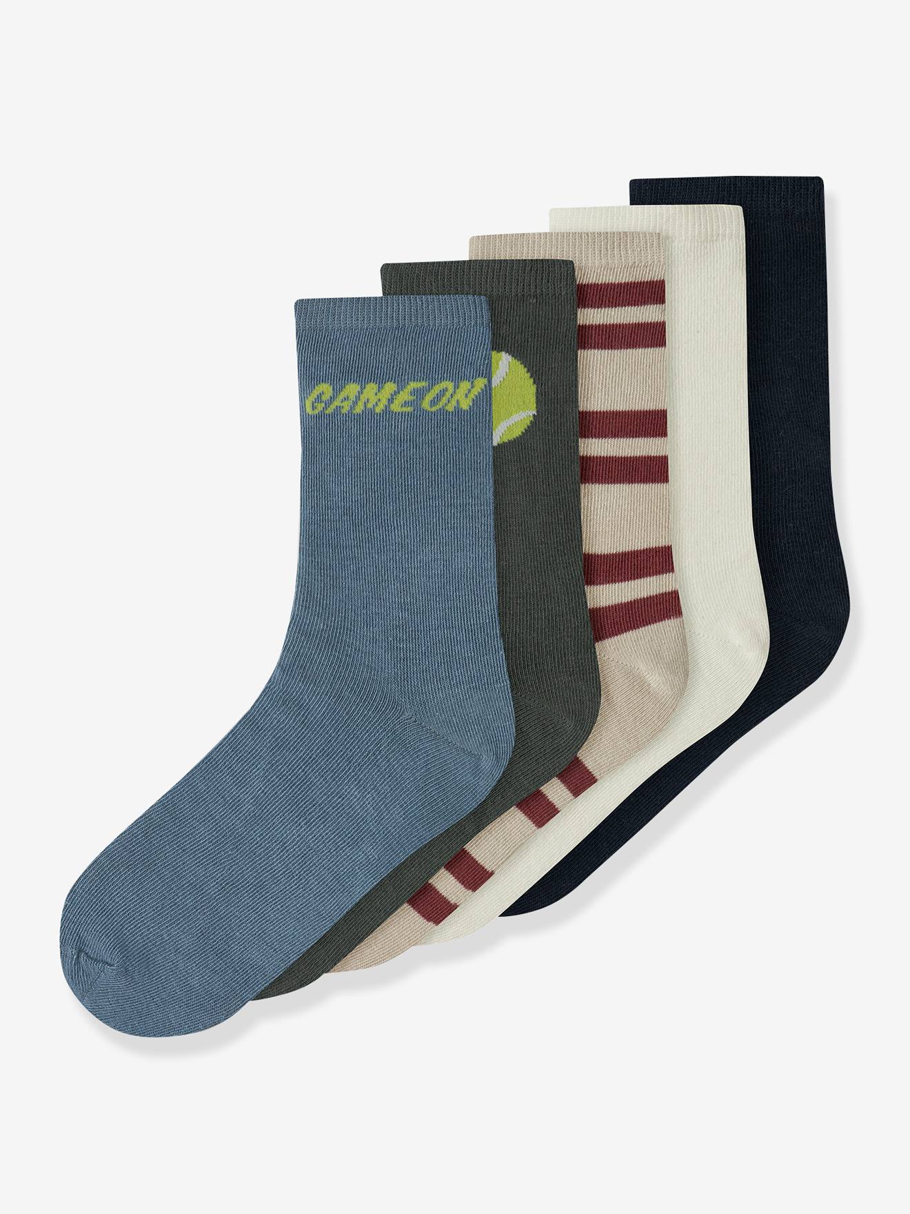 Set van 5 paar sokken voor jongens NAME IT meerkleurig