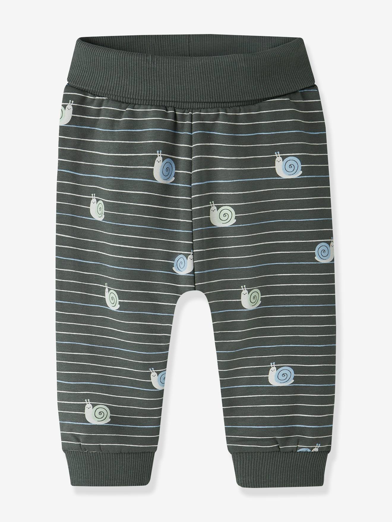 Joggingbroek voor babyjongens van NAME IT grijs