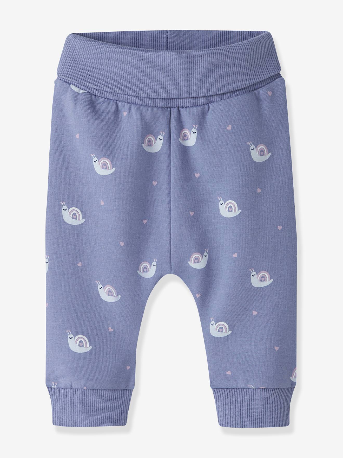 Joggingbroek voor babymeisjes van NAME IT paars