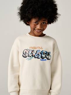 Jongens-Sweater met ronde hals surf