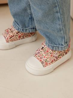 Schoenen-Baby schoenen 17-26-Loopt meisje 19-26-Sneakers-Gestreepte baby kratten 